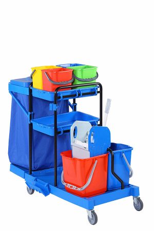 Multi Purpose Janitorial / Housekeeping Cleaning Trolley/Cart