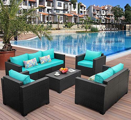 Patio Wicker Furniture Set Outdoor