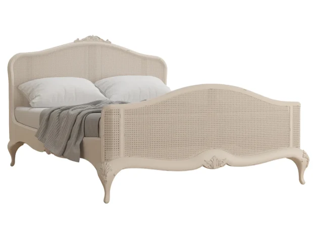 The Classic French Rattan Bed With Side Tables