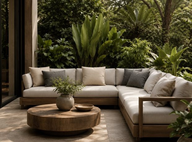 Outdoor Sectional Sofa Set