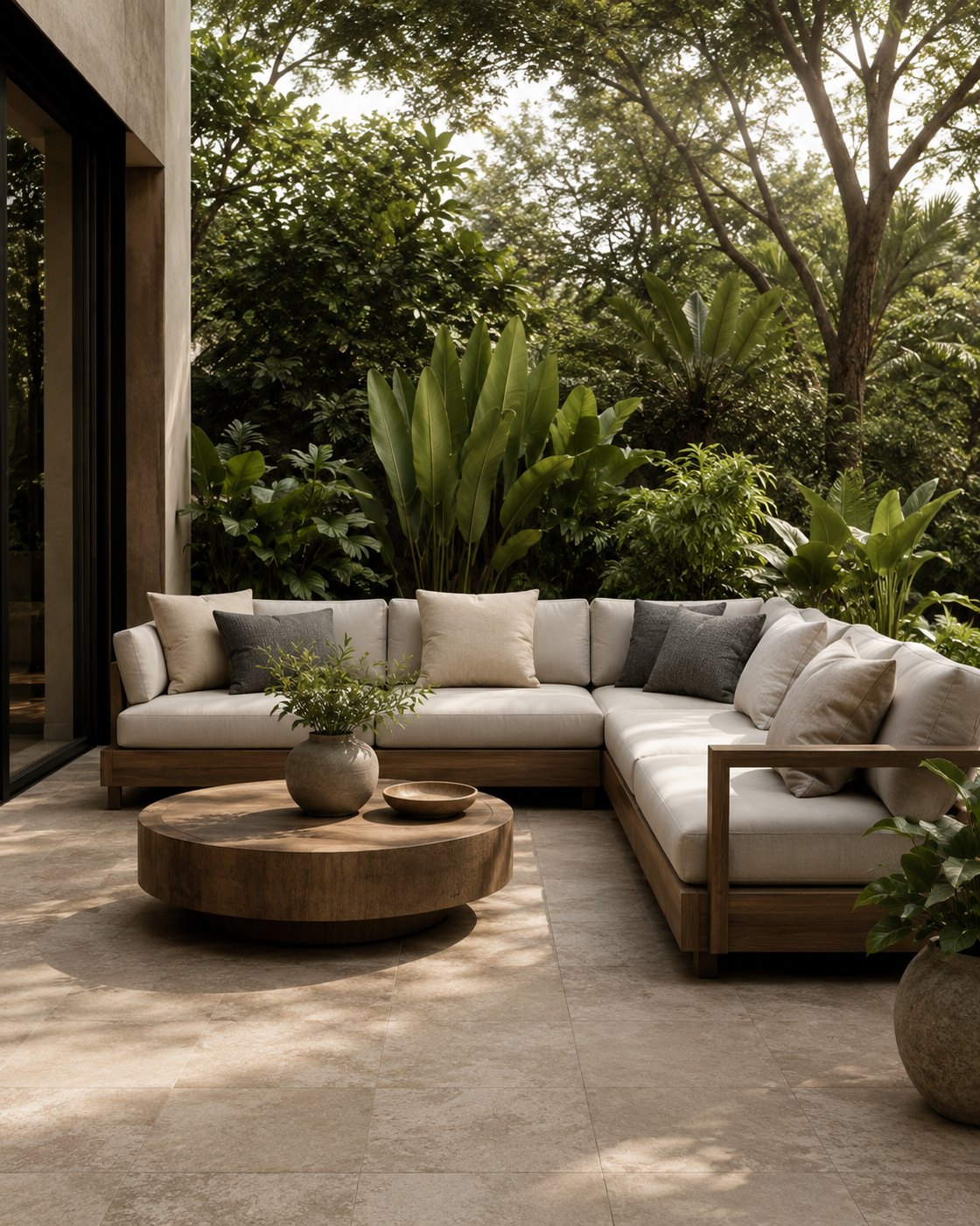 Outdoor Sectional Sofa Set